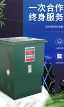 欧式电缆分支箱 高压电缆分接箱